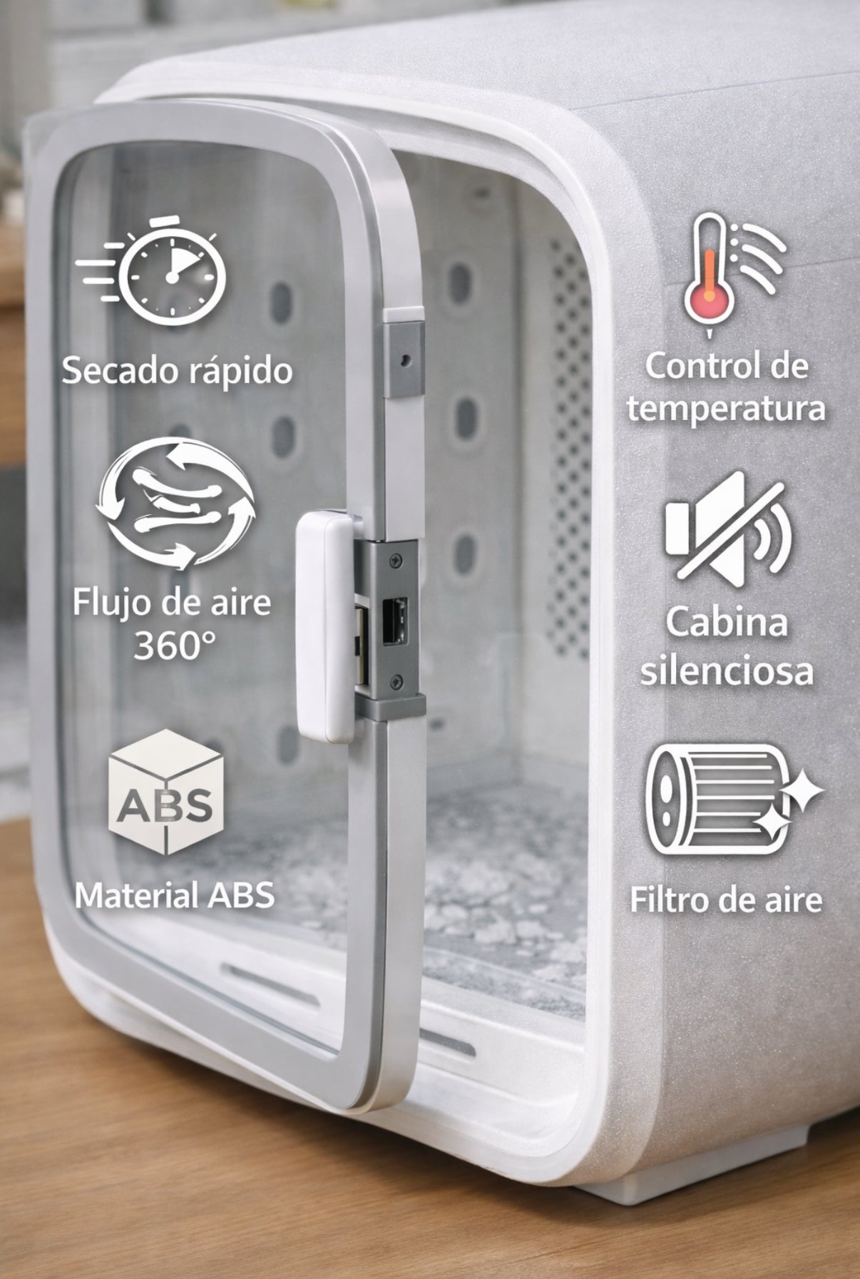DOGMA® DRIVE CUBE — Tu mascota seca y tranquila en minutos