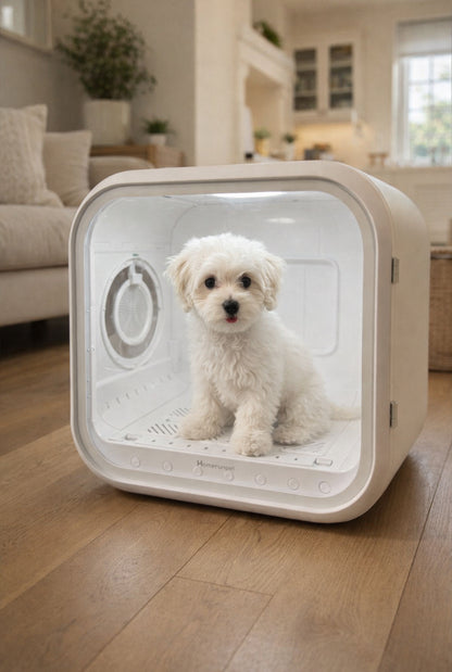 DOGMA® DRIVE CUBE — Tu mascota seca y tranquila en minutos