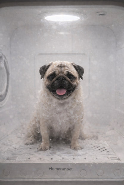DOGMA® DRIVE CUBE — Tu mascota seca y tranquila en minutos