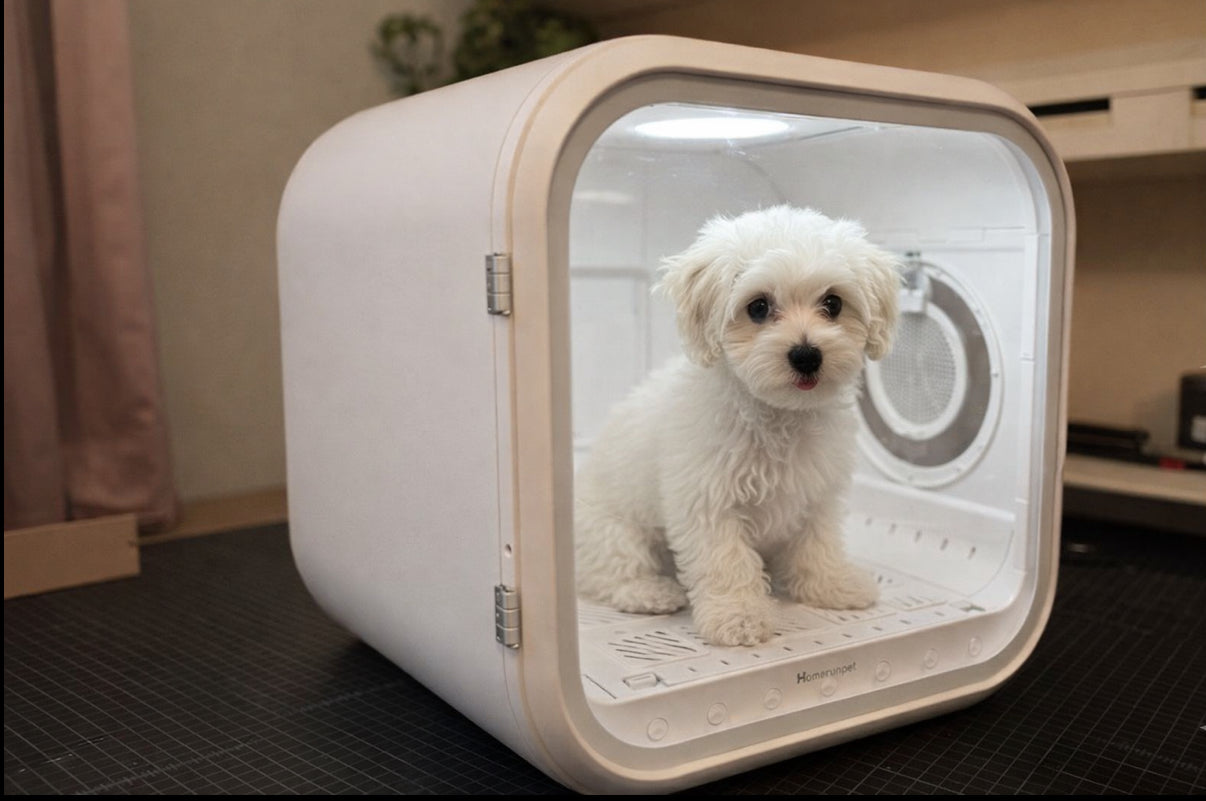 DOGMA® DRIVE CUBE — Tu mascota seca y tranquila en minutos
