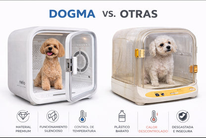 DOGMA® DRIVE CUBE — Tu mascota seca y tranquila en minutos