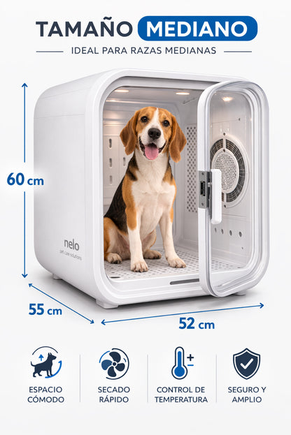 DOGMA® DRIVE CUBE — Tu mascota seca y tranquila en minutos