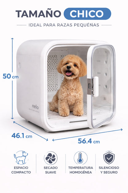DOGMA® DRIVE CUBE — Tu mascota seca y tranquila en minutos