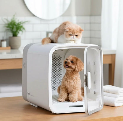 DOGMA® DRIVE CUBE — Tu mascota seca y tranquila en minutos