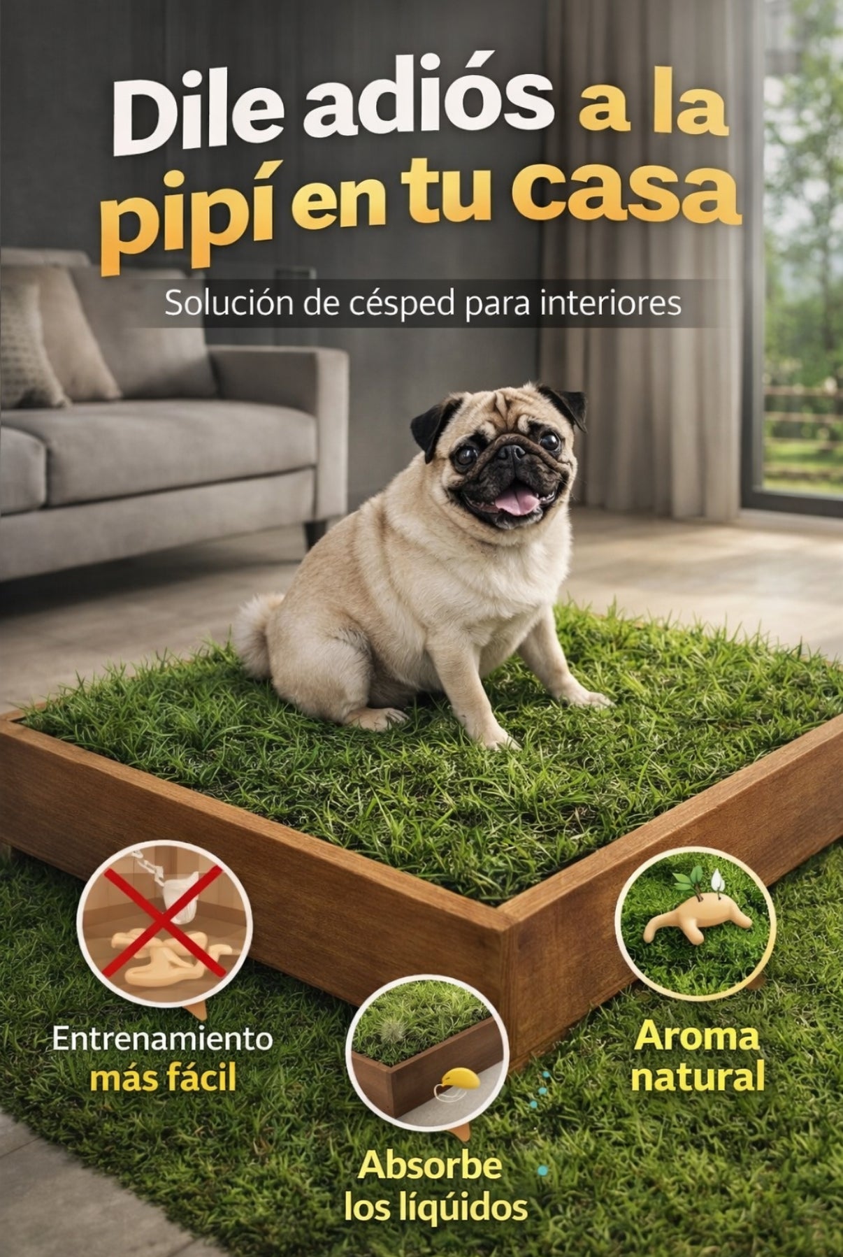 DOGMA® PETGARDEN — Tu peludito feliz, tu hogar siempre limpio